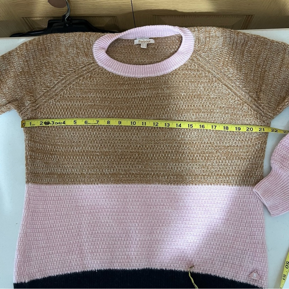 Barbour women’s Wool-Blend crewneck Sweater size 12 - Picture 6 of 7